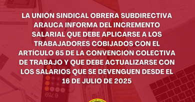 Tabla salarial 16 de julio de 2025 a 28 de febrero de 2026